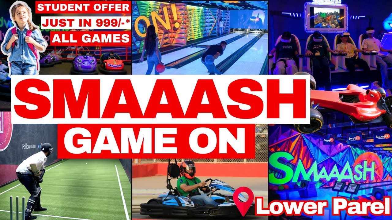 Smaaash Lower Parel Mumbai | Vlog | Full Information | Price | Go Karting | Bowling