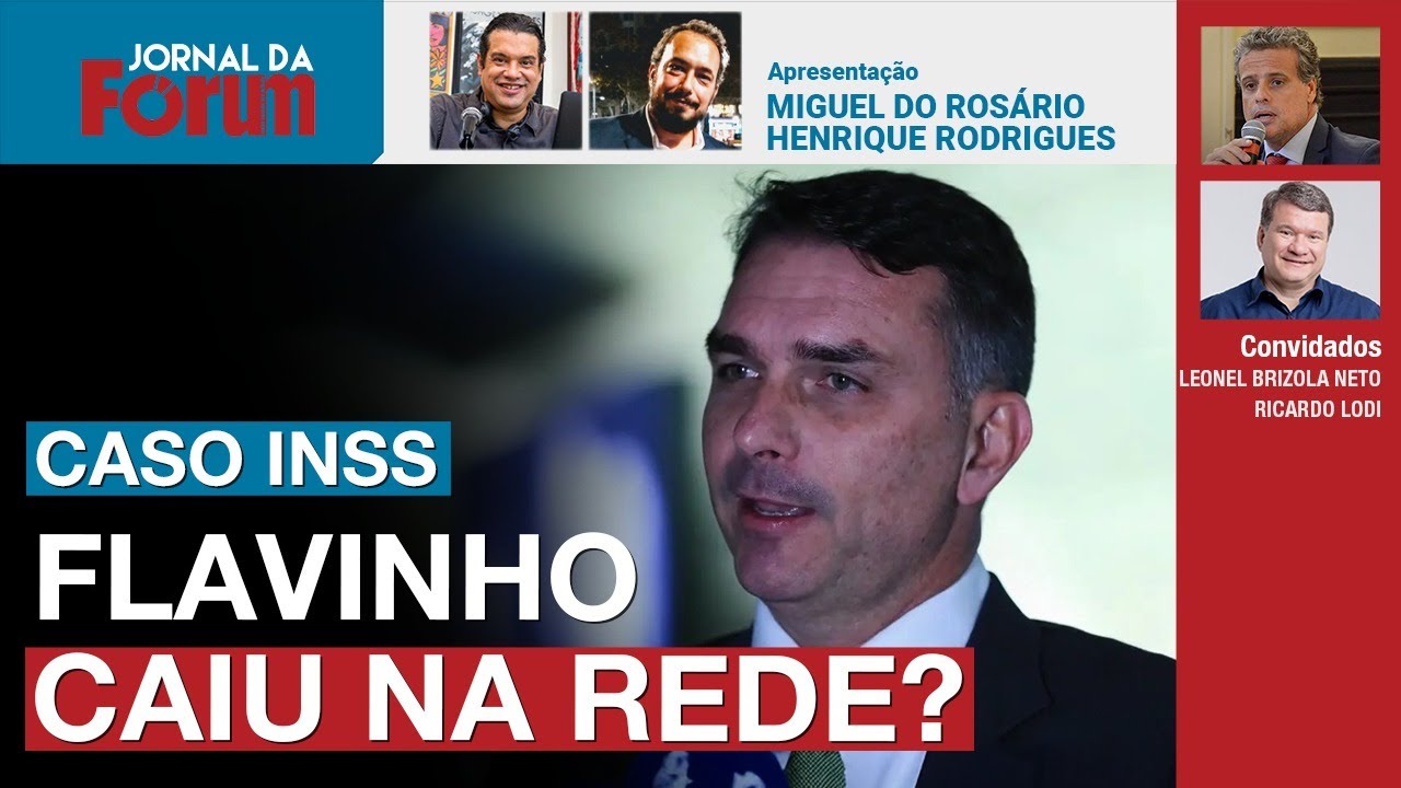 Flávio Bolsonaro entra na mira da CPMI do INSS após descoberta | Nikolas governador de MG?