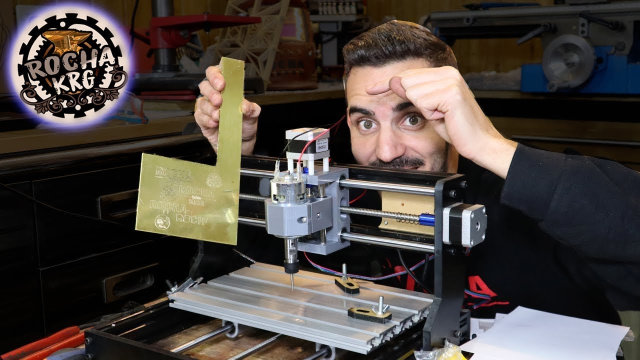 Por Fin una MÁQUINA en mi taller que GRABA METAL