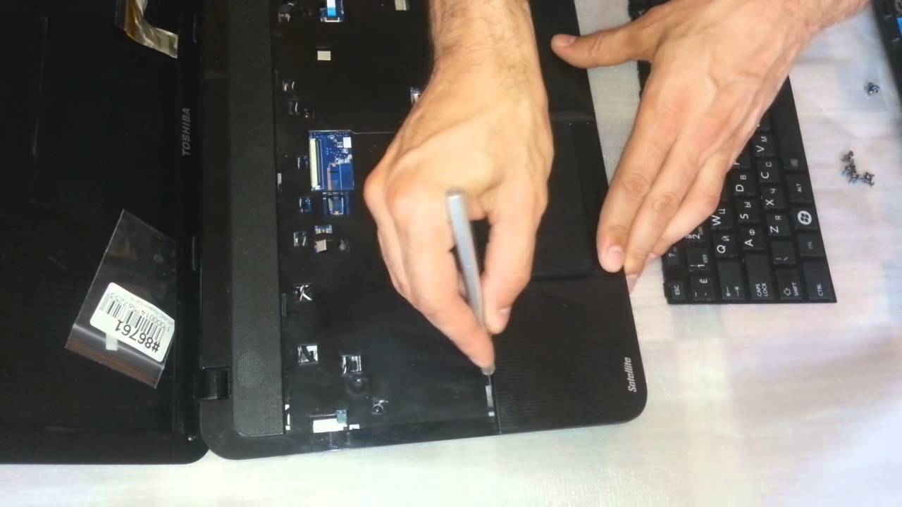Разборка ноутбука Toshiba SATELLITE L850 B4K