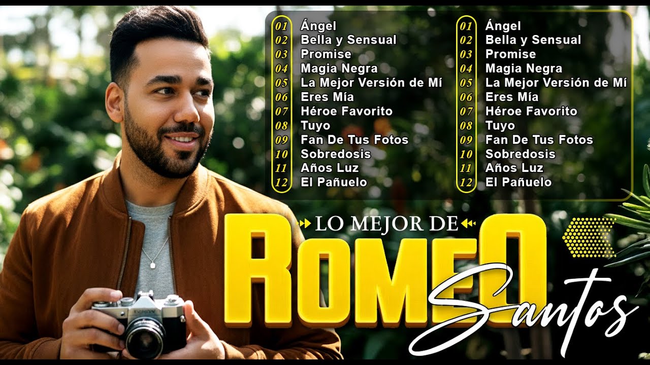 ENAMORA ALBUM HITS MIX ROMANTICOS COLLECTION CANCIONES LO MEJOR ROMEO SANTOS INSPIRED BACHATA