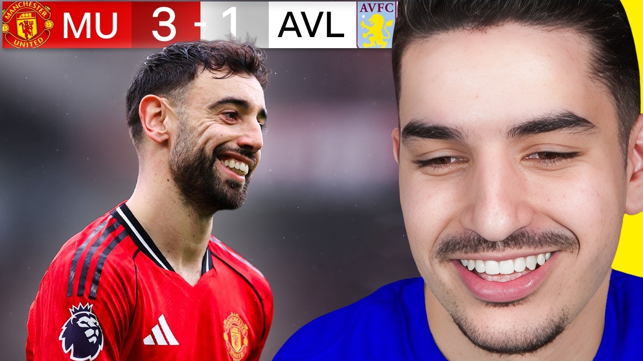 BRUNO FERNANDES DESERVES POTY! (Man United 3-1 Aston Villa Reaction)