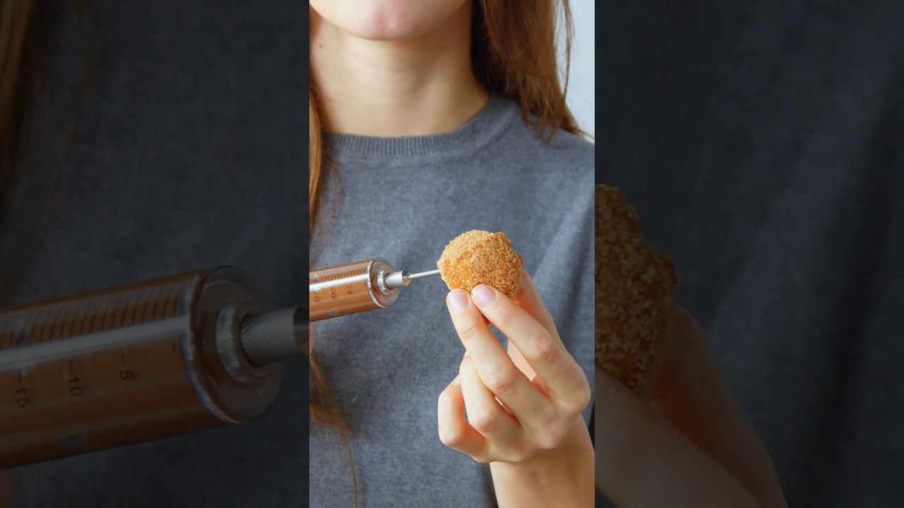 Bu&ntilde;uelos mit Nutella &ndash; perfekter Genuss f&uuml;r alle, die es s&uuml;&szlig; m&ouml;gen 🍩🍫😻 #shortsvideo #shorts