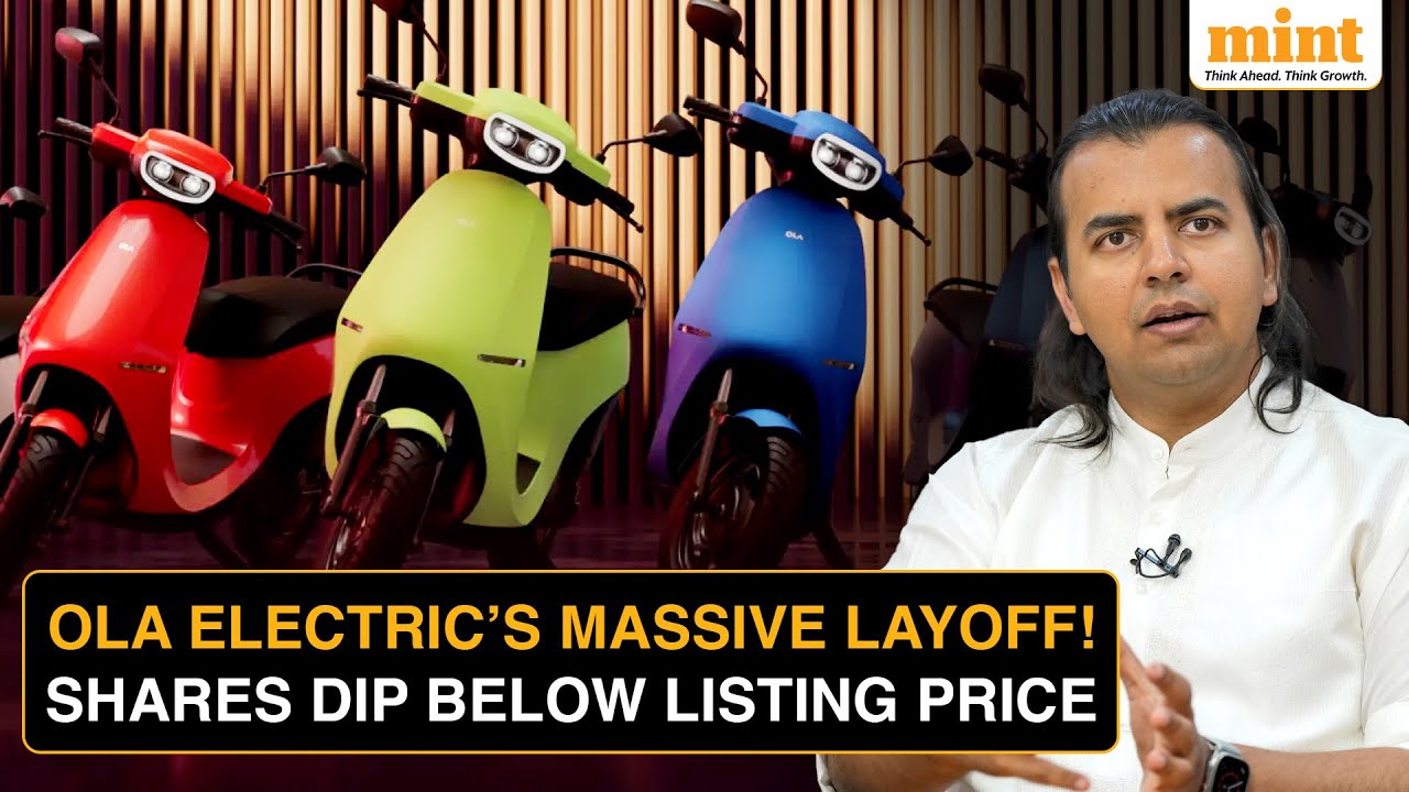 Ola Electric Could Layoff 1,000 Employees | Shares Trade at 52-Week Low | Ola Electric Shares