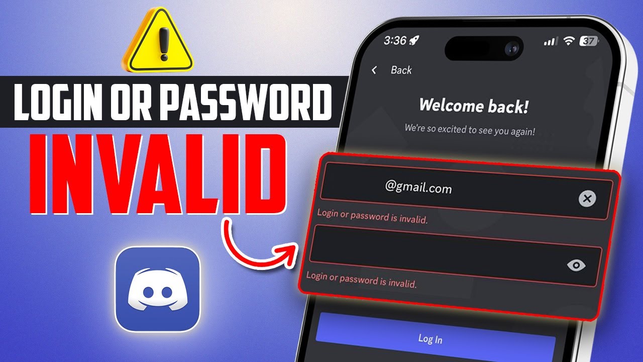 Как исправить ошибку &laquo;Неверный логин или пароль Discord&raquo; на iPhone | Неверный пароль входа в Discord