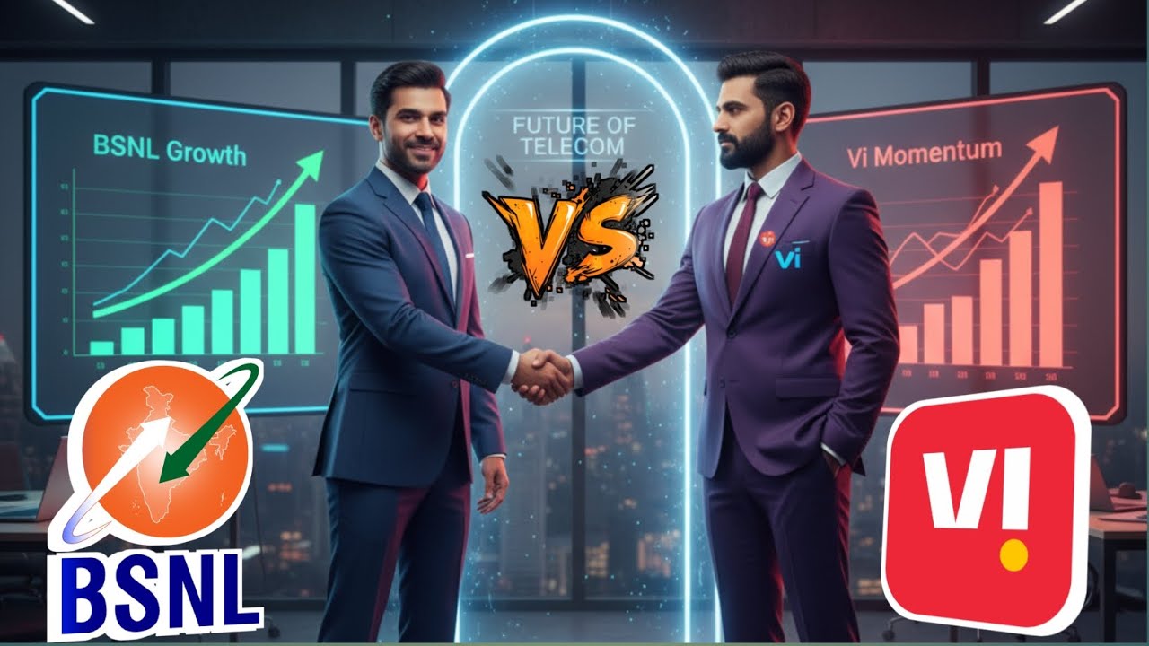 Bad News for Vi - BSNL vs Vi growth 💹