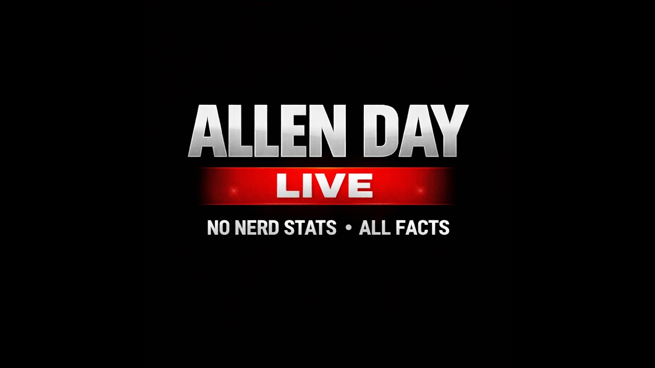 Allen Day Live — No Nerd Stats. All Facts