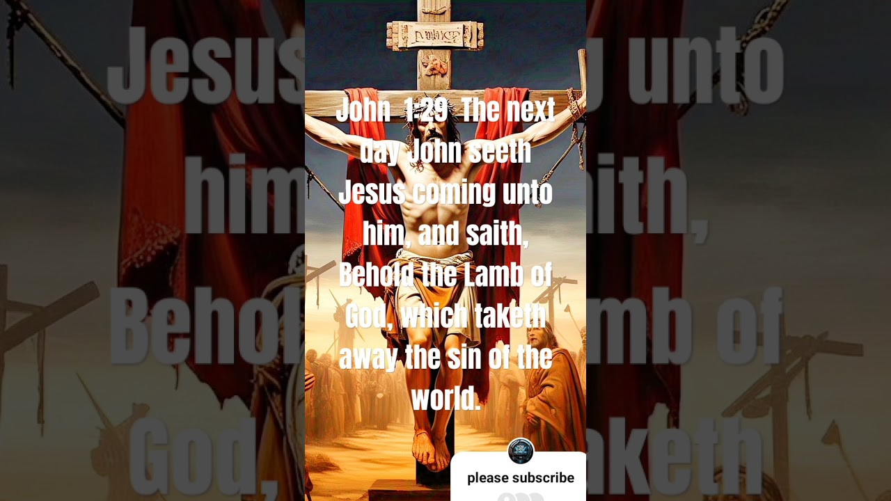 Behold the Lamb of God 