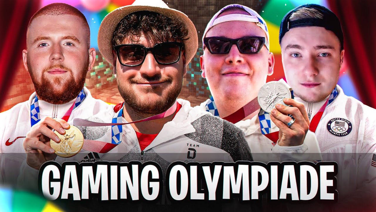 XXL GAMING OLYMPIADE MIT VERWIRTETEN GAMES! 😂🌶️ Streamer Challenge mit Danny, Mcky & Kroko🔥
