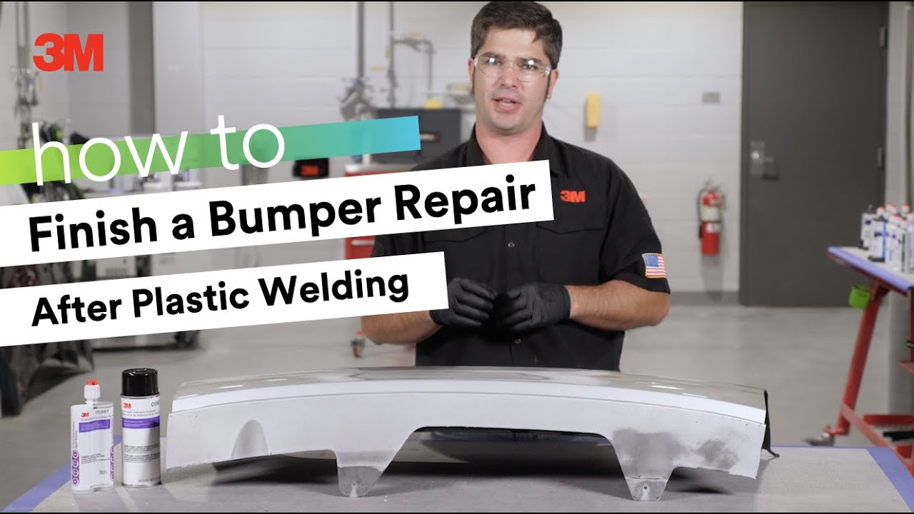 HOW TO: Finish a Bumper Repair After Plastic Welding