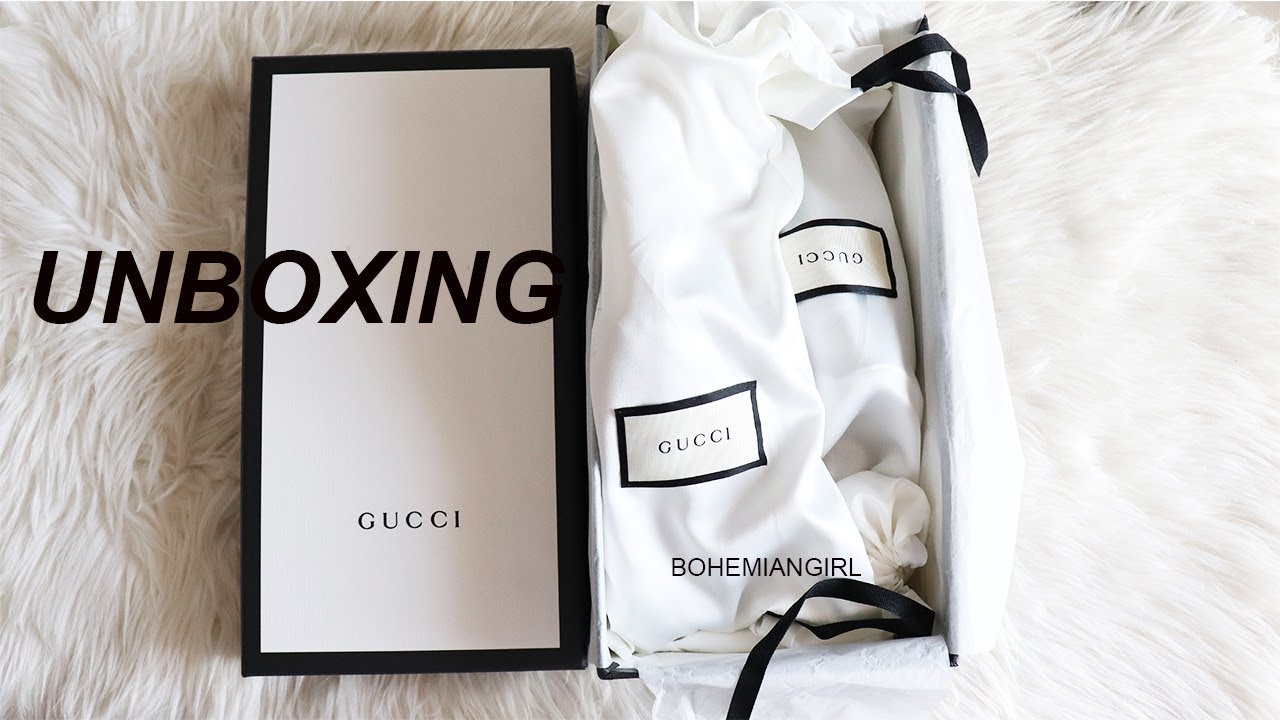 GUCCI PRINCETOWN UNBOXING