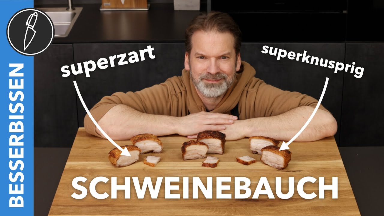 Der knusprigste Schweinebauch | Sous-Vide, Schnellkochtopf oder Backofen?