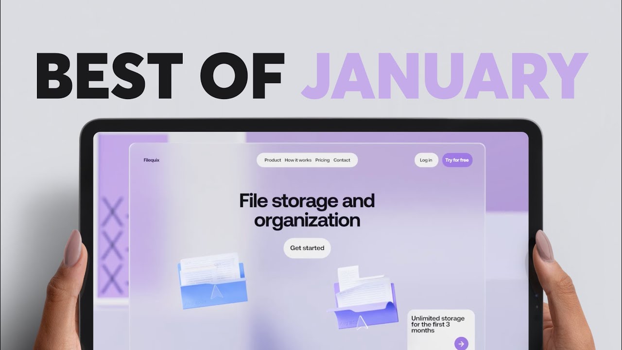 These are the TOP UI/UX Animations of January 2026