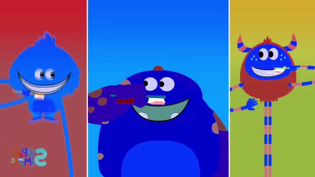 Super Simple Songs All Brush Your Teeth Songs Compilation Intro Logo Sponsored By Klasky Csupo 2001