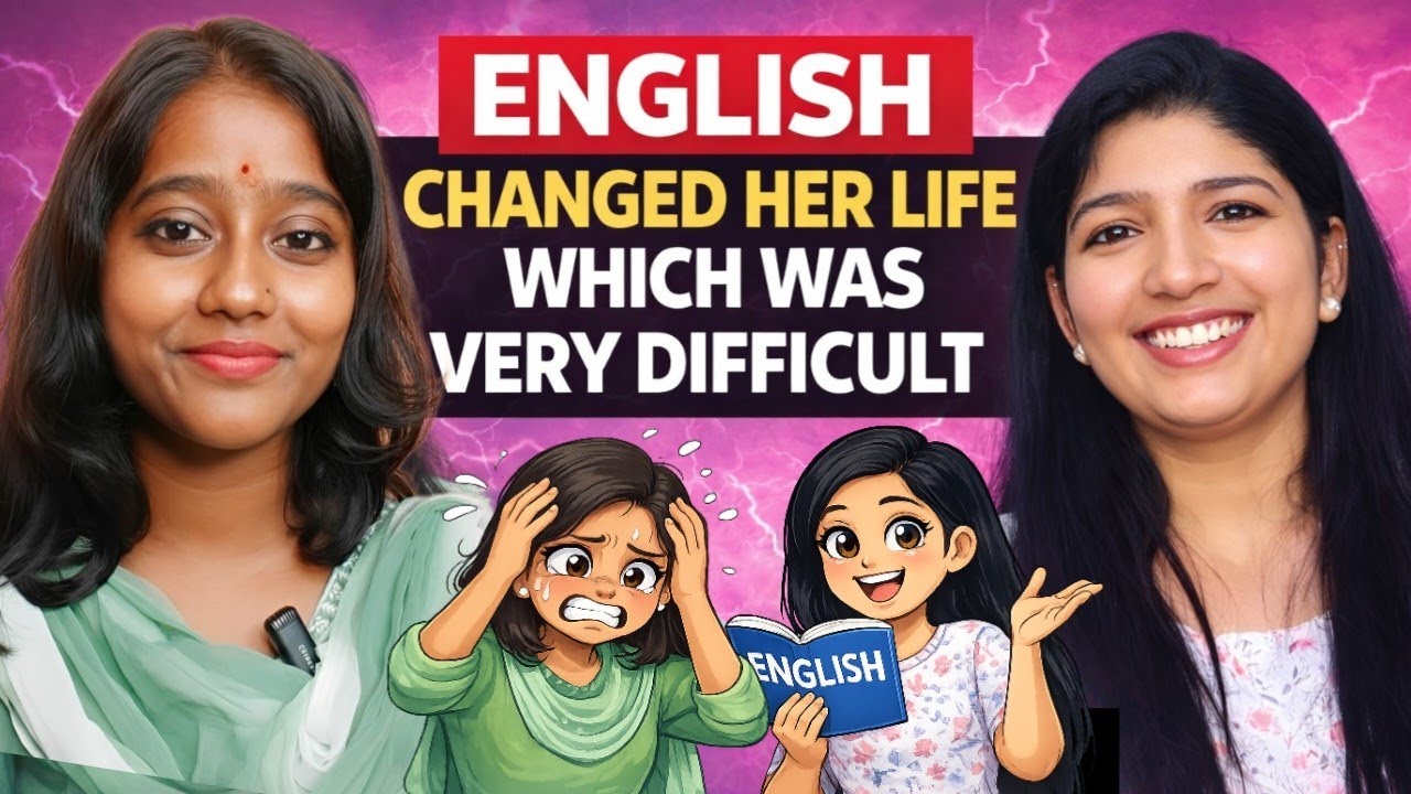 English Changed Her Life Which Was Very Difficult 🗣️ @EnglishCornerByMansi 
