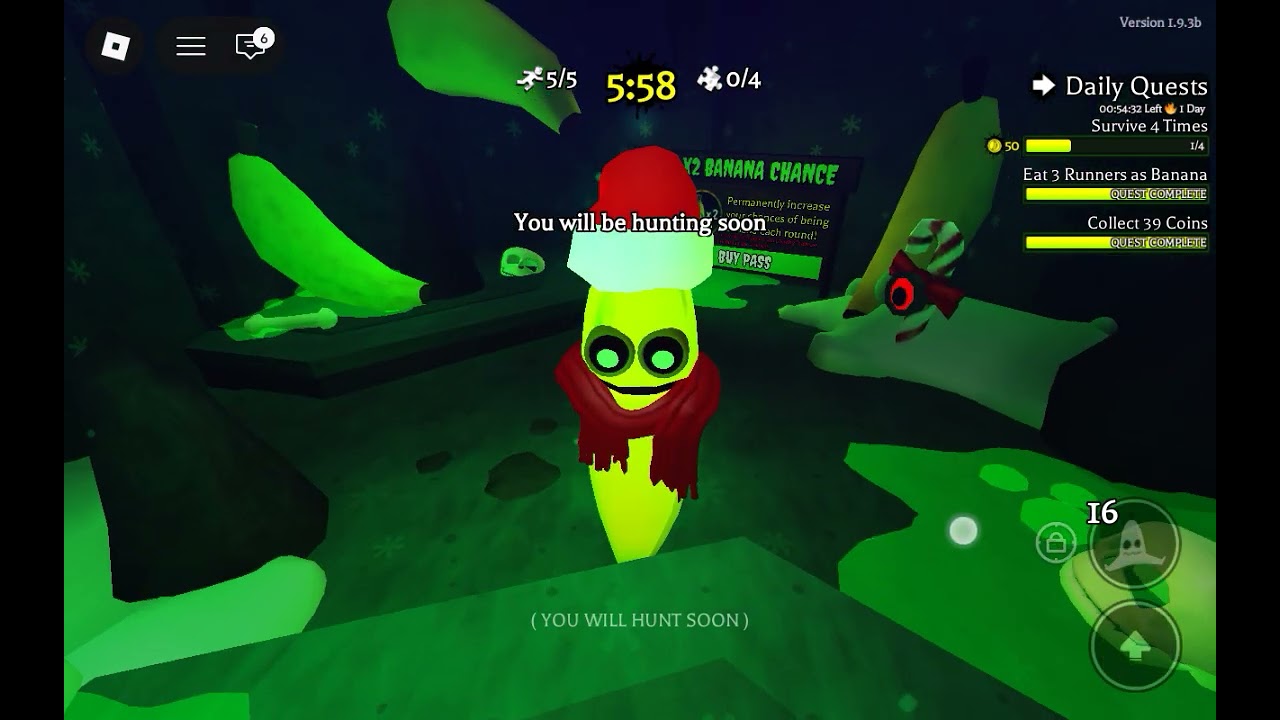 Watch me play the banana eats game on Roblox 