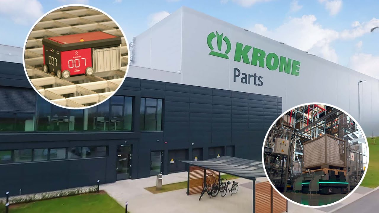 Das neue KRONE Ersatzteillager – Automatisierung, Nachhaltigkeit & soziales Engagement