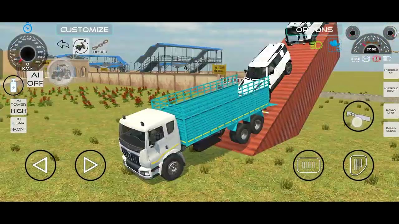 Indian vehicles simulator 3d game 2 new  defender 