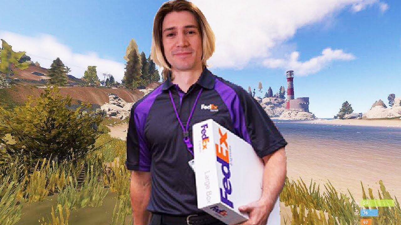 FedxQc Reporting For Duty! - xQc Rust S2 E2