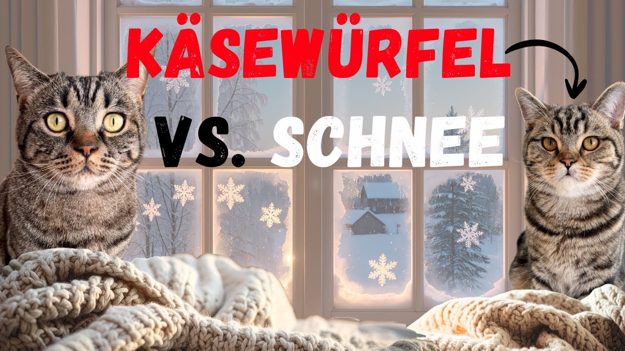 Schnee-Debüt: 🌨️🐾 Kalte Pfoten, großes Chaos! 😹 #katze #cute #schnee #winter #tiere #funny