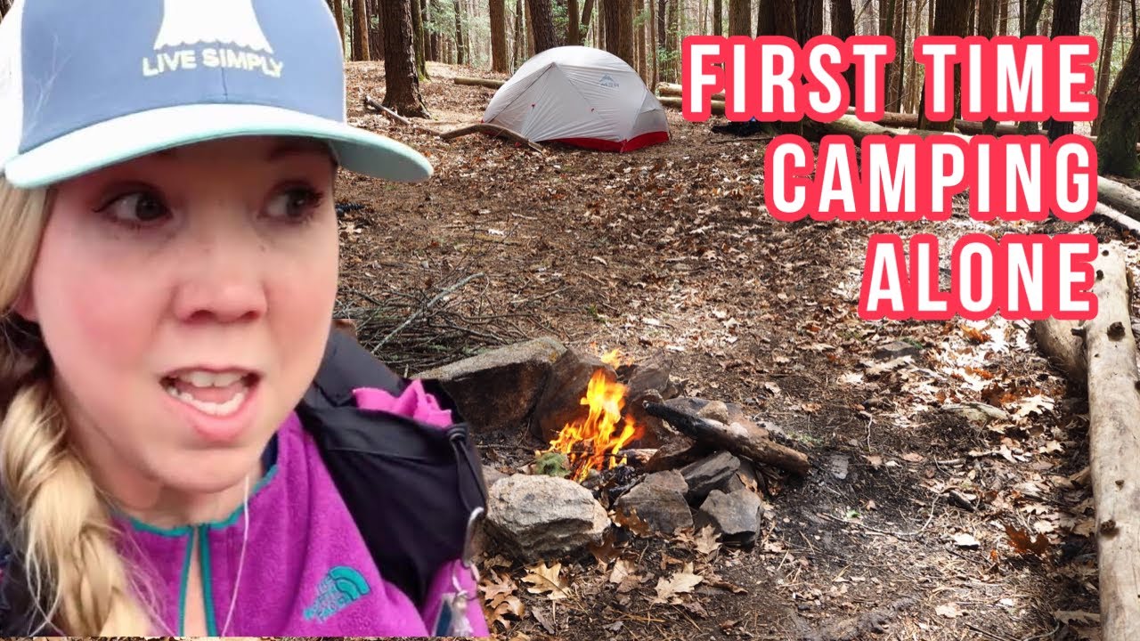First Time Solo Backpacking & Camping Alone (Great Smoky Mountains)
