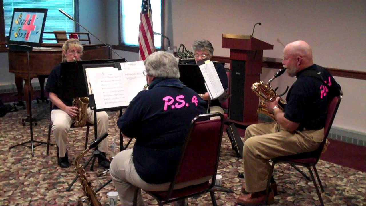 Shenandoah - Praxis Saxes 4 - Saxophone Quartet