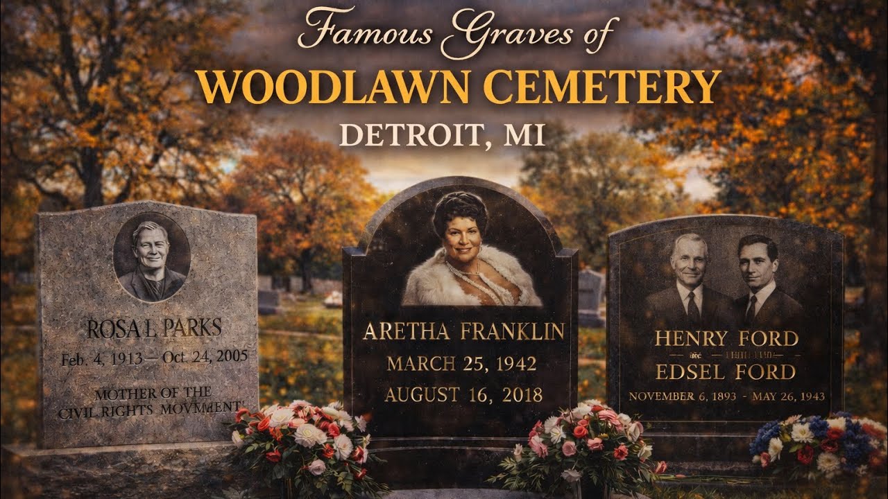 Famous Graves of Woodlawn Cemetery | Detroit, MI