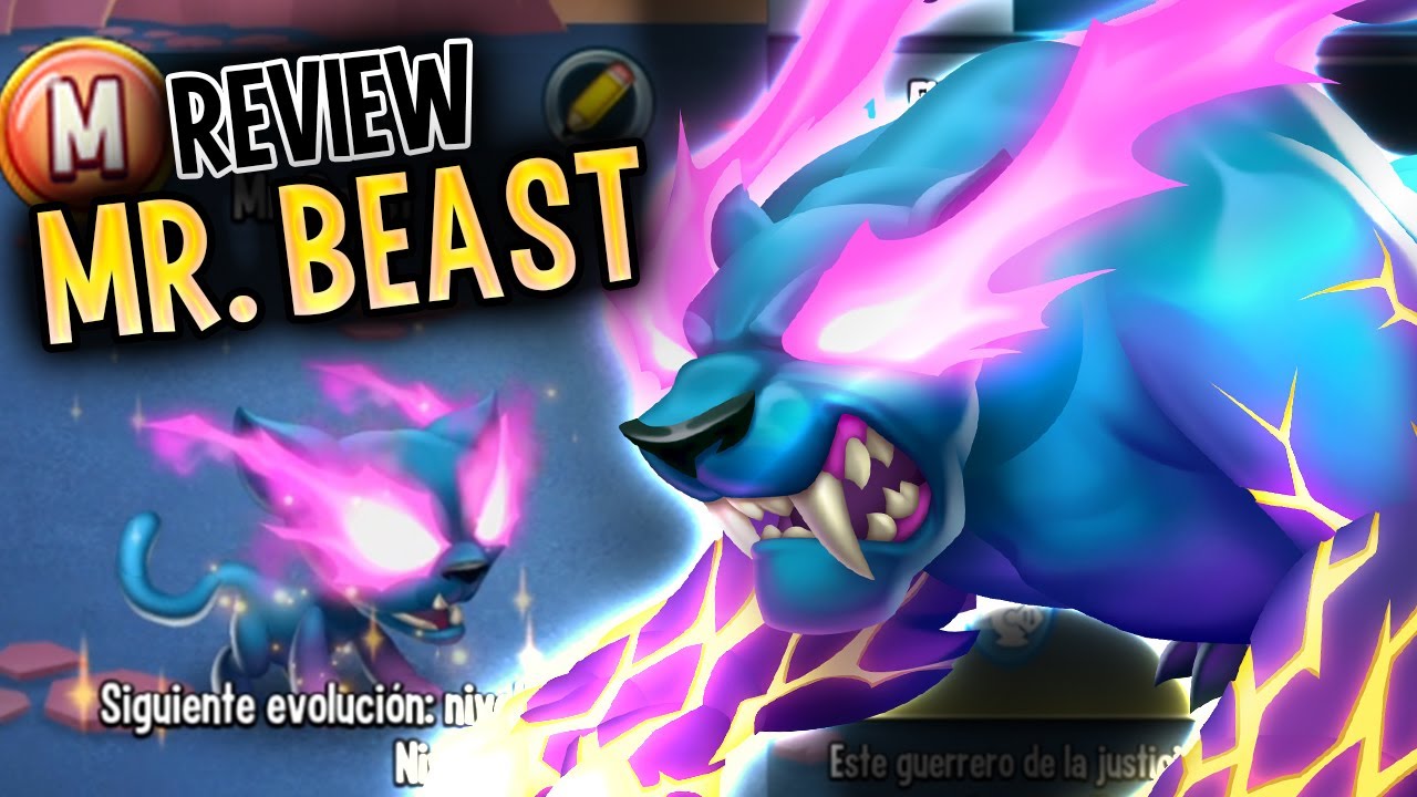 MR BEAST VIENE a REPARTIR ORO! - Mr. Beast (Lv 130) Combates PvP - Monster Legends