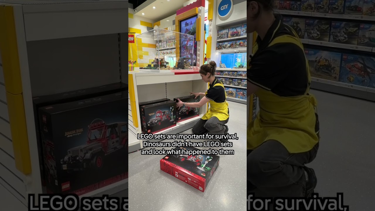LEGO sets are important for survival | LEGO Certified Stores Australia & New Zealand