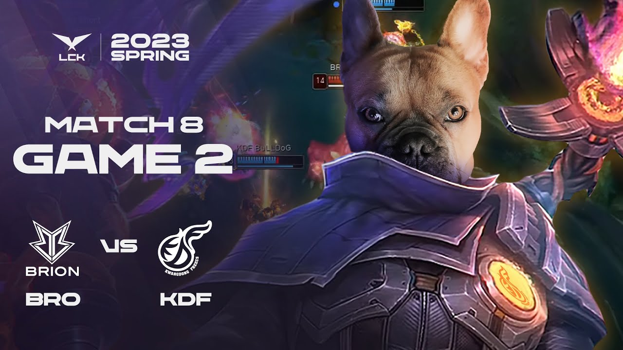 ⚠️맹견주의⚠️ | 브리온 vs. 광동 게임2 하이라이트 | 01.21 | 2023 LCK 스프링 스플릿