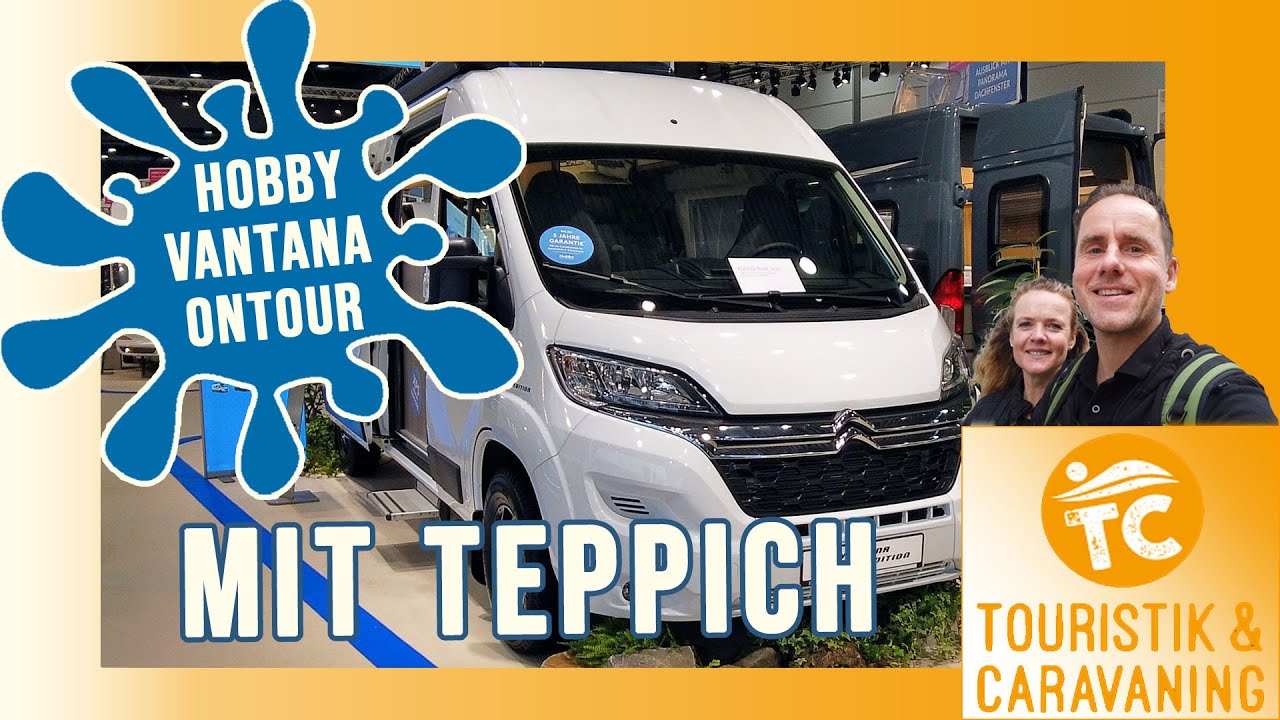 Mit TEPPICH ! Hobby Vantana ONTOUR Edition • TOURISTIK & CARAVANING LEIPZIG • Kastenwagen | VLOG #54