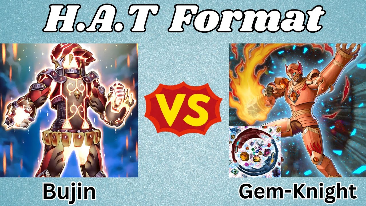 Bujin Vs Gem-Knight! | HAT Format Replay Review! | (2014 Yu-Gi-Oh! WCQ)