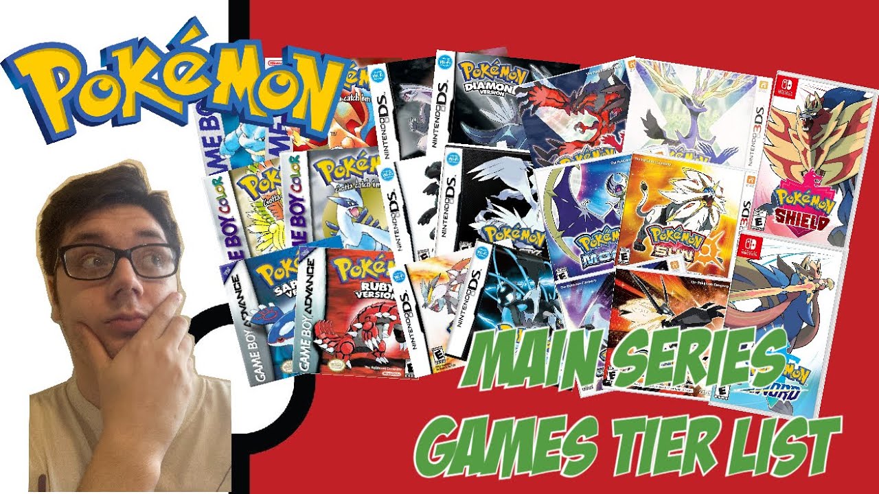 Pokemon Main Series Games Ranking w/ Professor Gatr
