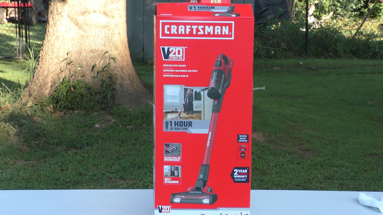 Craftsman Cordless Stick Vacuum 