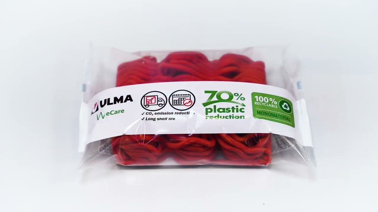 Συσκευασία κιμά χωρίς περιέκτη σε Flow Pack - ULMA