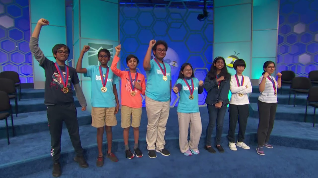 Финалисты Scripps National Spelling Bee 2024 года
