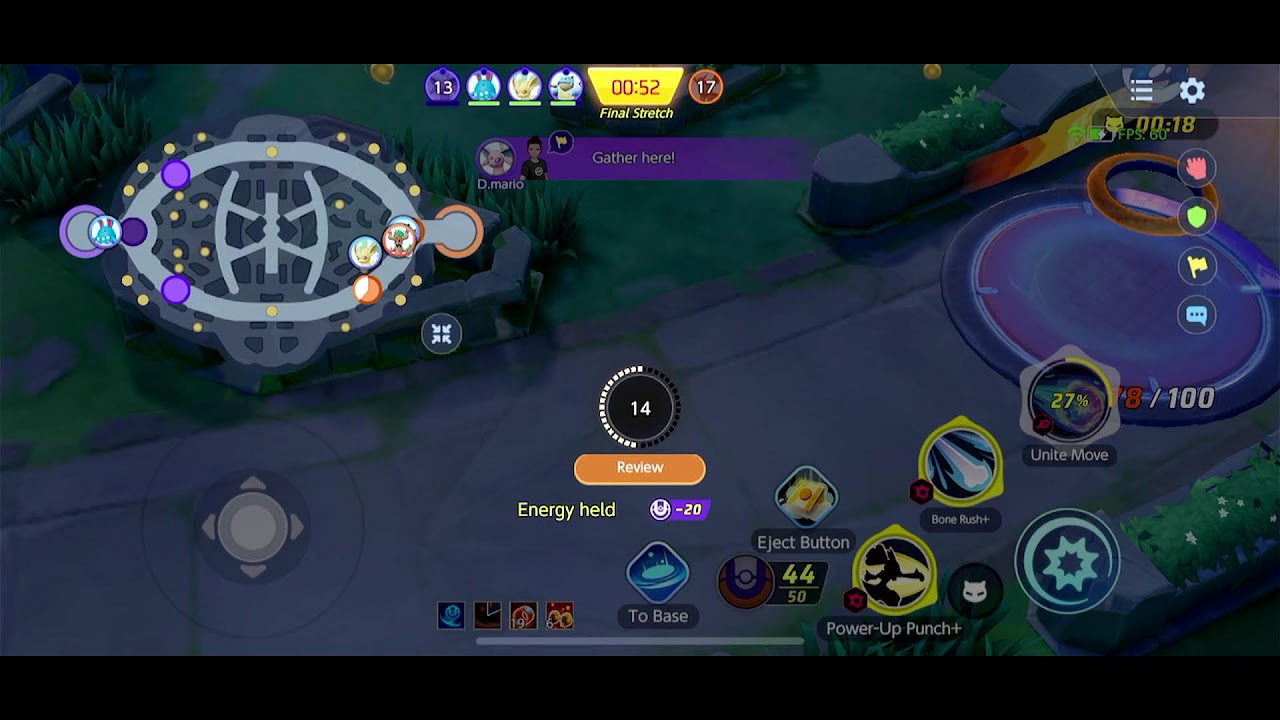 SOLO Rank push in pokemon unite