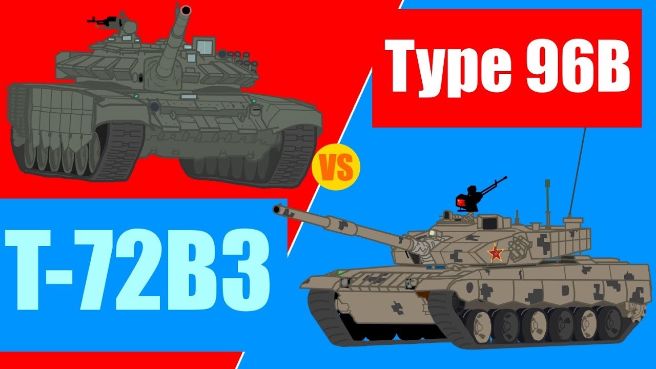 T-72B3 vs Type 96B - Tank Arena Episode 2.