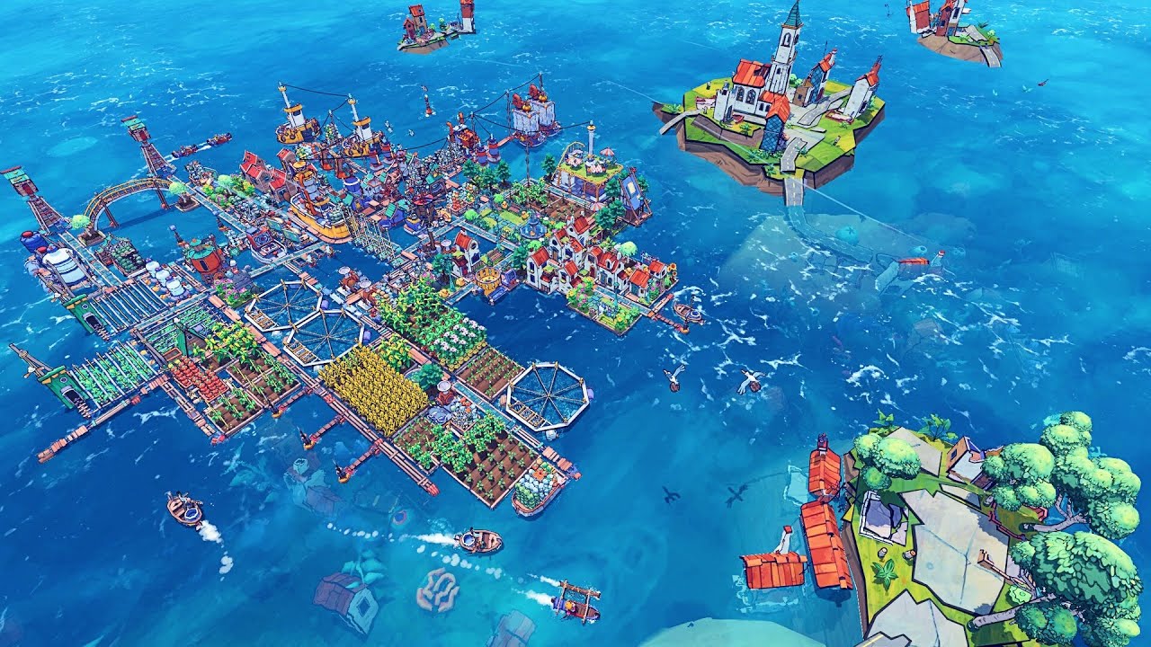 Flotsam | Ep. 3 | Building New Floating City in Flooded Apocalypse Wastelands | Flotsam Gameplay