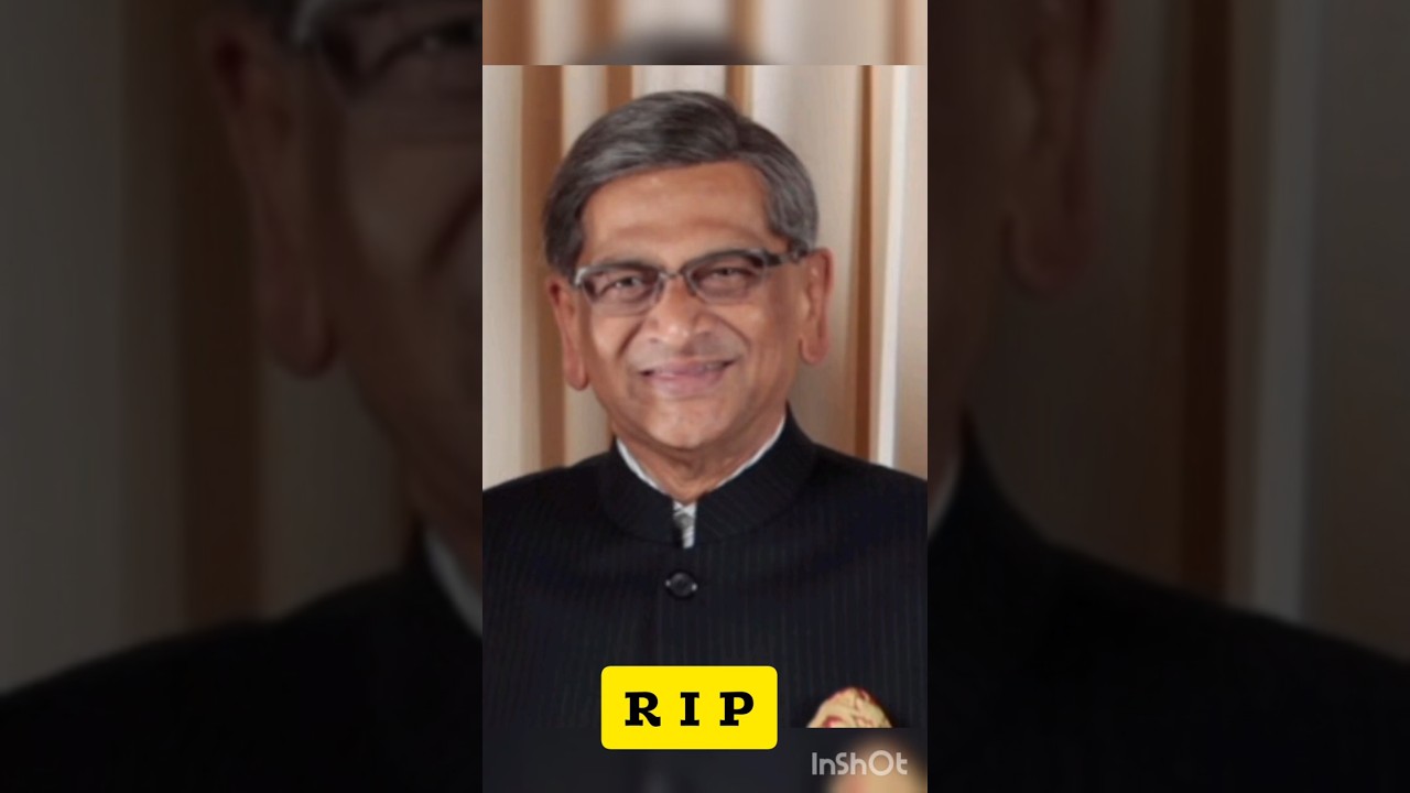 SM Krishna death today #youtubeshorts #kannada