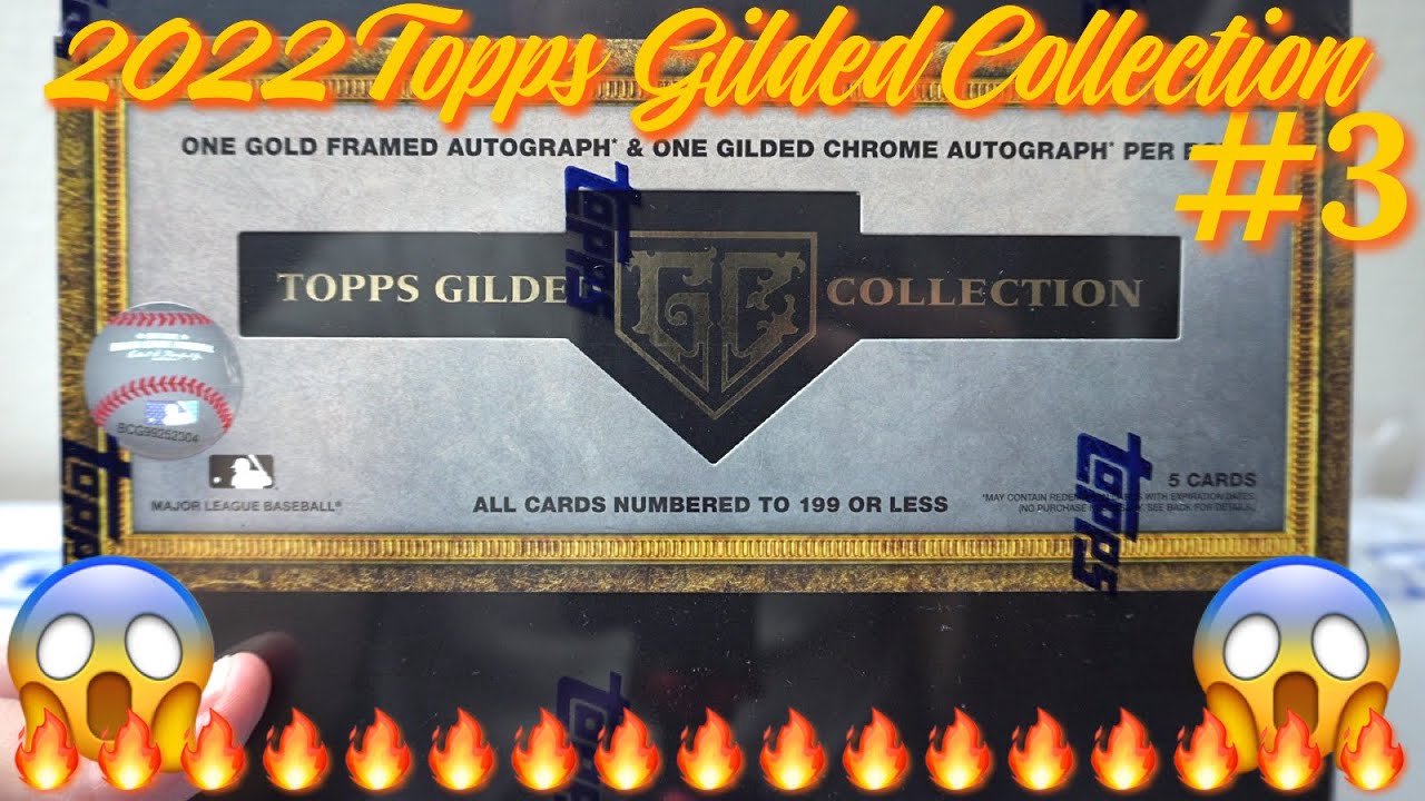 2022 Topps Gilded Collection Box #3:🔥HUGE RC!🔥OMG I had no idea how much this card is going for!😱