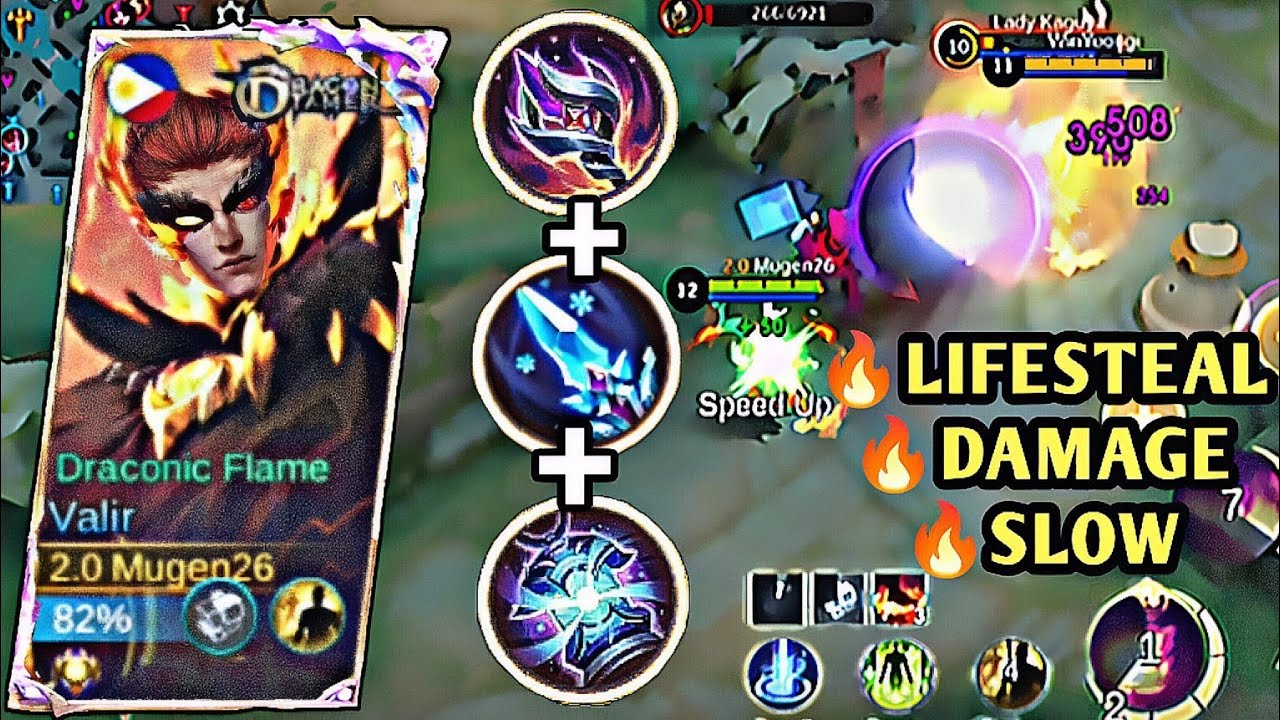 VALIR'S 'ILLEGAL' SLOW + LIFE STEAL BUILD IS TOO BROKEN! ( AUTO WIN )