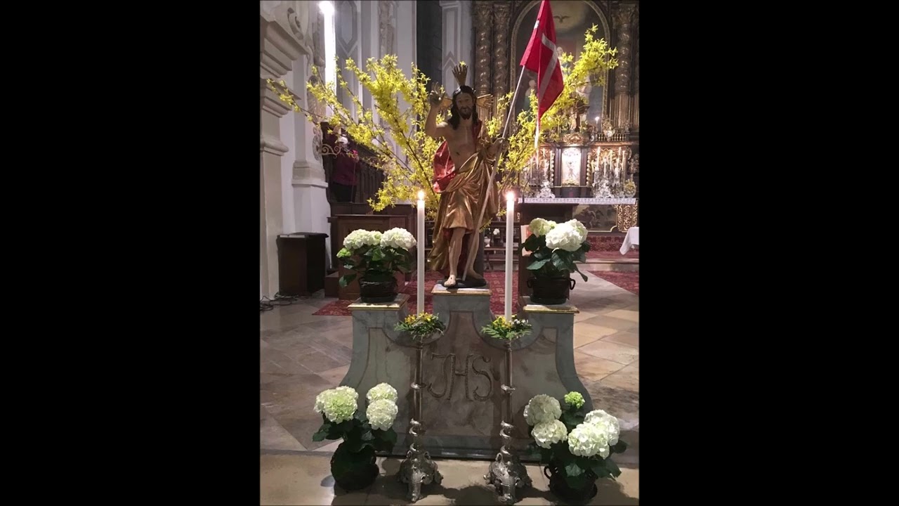 Freie Improvisation von K. Maier &uuml;ber ein greg.  Halleluja-Thema (Sampleset Waldsassen/Forestpipes)