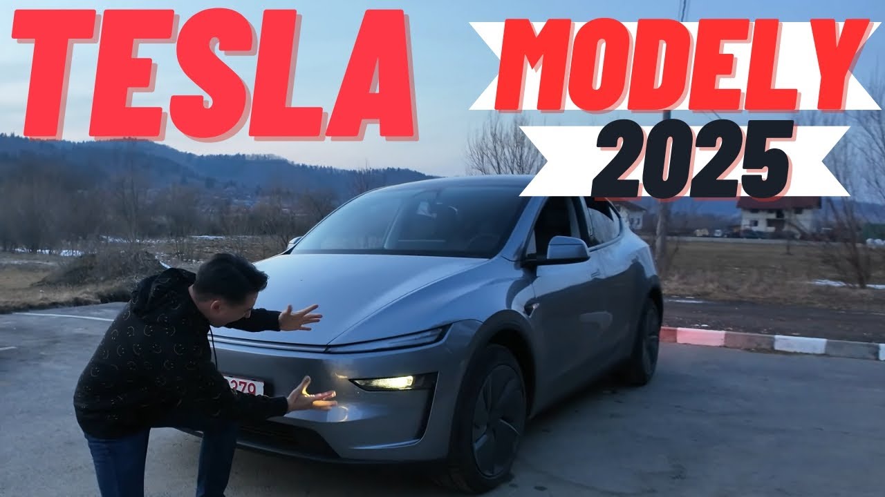 TESLA Model Y 2025 - testată pe bune