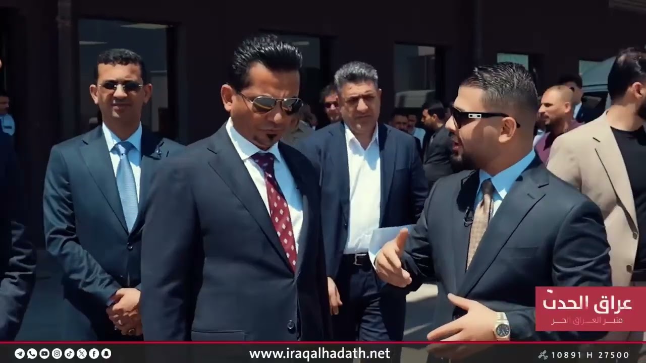@ عبر عراق الحدث الفضائية وزيـر الـنـــقل الأستاذ رزاق محيبس السعداوي ضيف برنامج (بالــدلـيـل)
