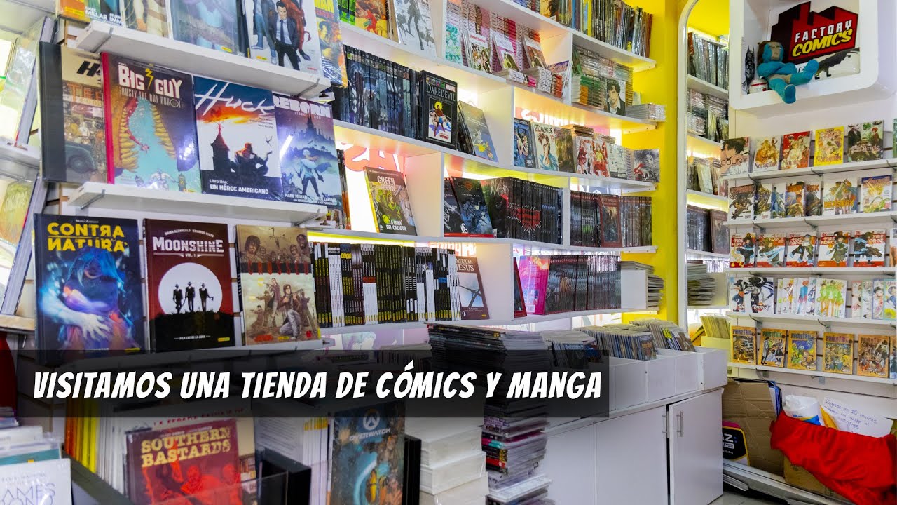 Visitamos una tienda de comics y manga en Arenales | Factory Comics