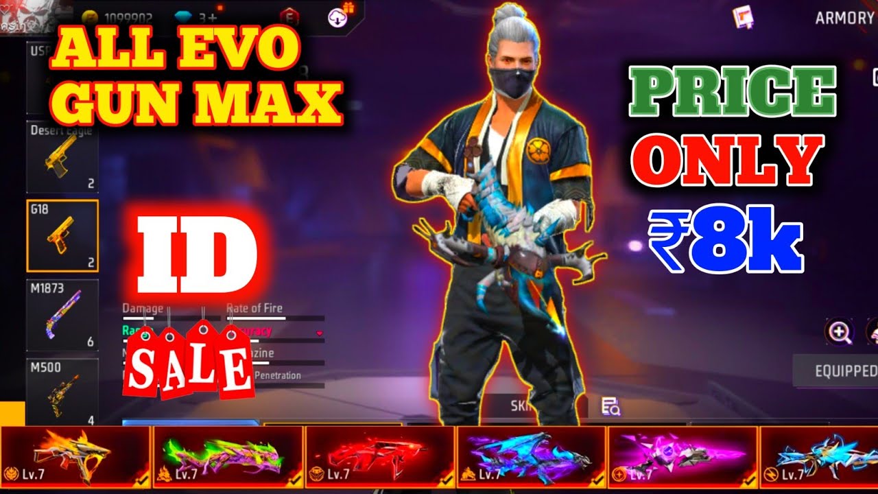 Golden Hiphop I'd Sale | Sakura Bundle Id Sale | Evo Max Id Sale | Free Fire I'd Sale | Ff Id Sale