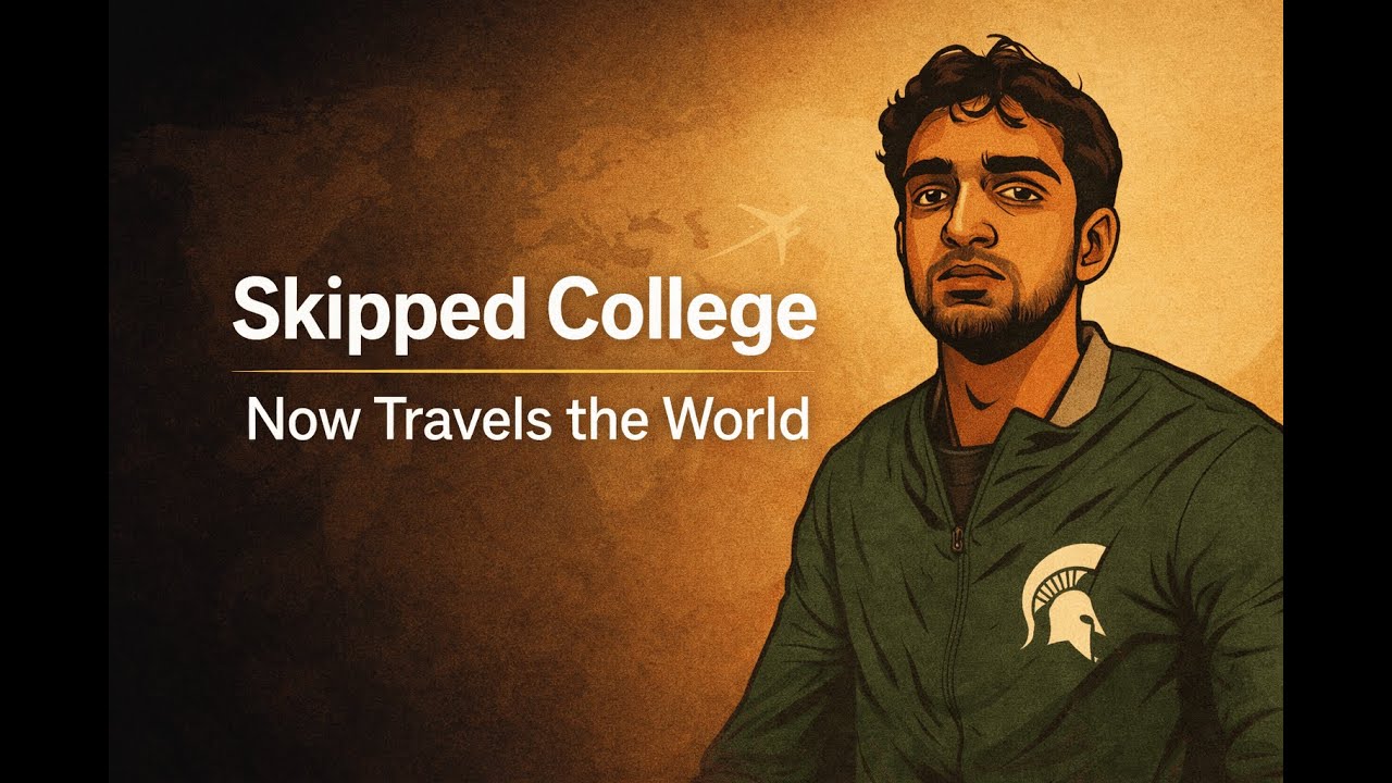 Skipped College, Started Selling, Now Travels the World