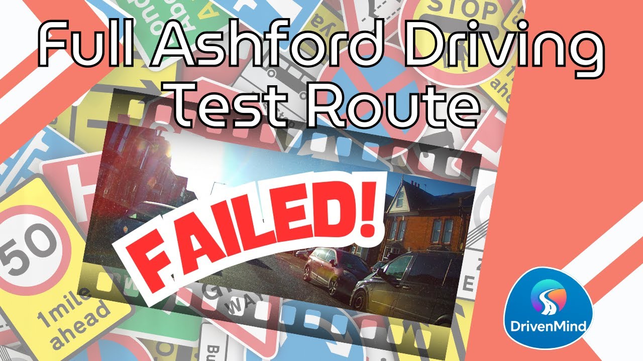 🚗Ashford Driving Test Route 13 | FAILED!