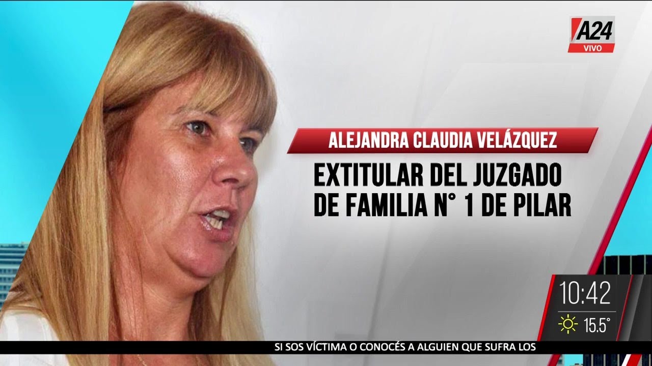 🚨 Una exjueza argentina detenida sospechada de 